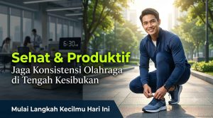 Konsistensi Olahraga Pekerja Sibuk Strategi Sehat & Bugar